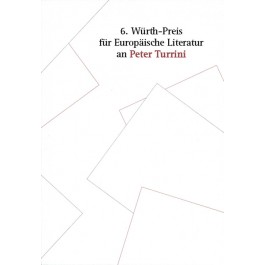 6. Würth Preis für Europäische Literatur an Peter Turrini