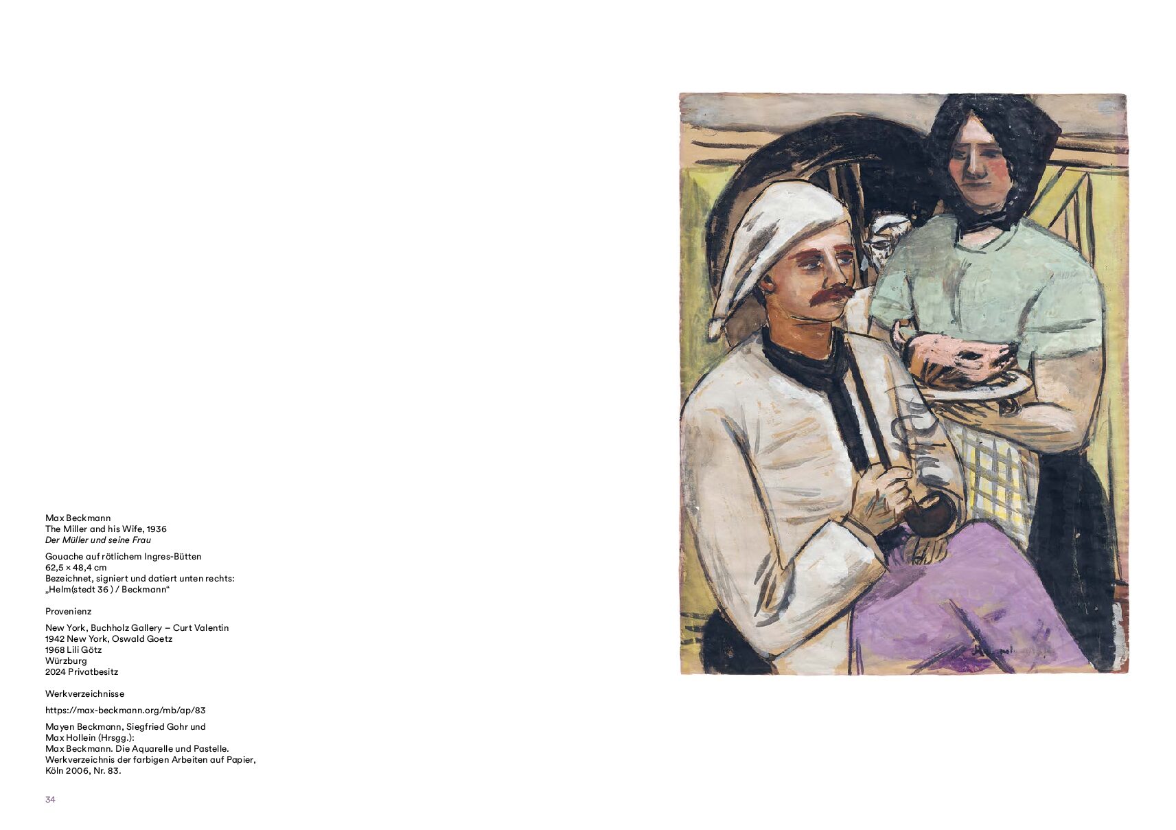 Max Beckmann, Der Müller und seine Frau – Bild 2